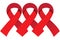 vector logo background aids poster red ribbon international world aids day illustration