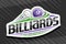 Vector logo for Billiards Sport