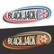 Vector logo for Blackjack gamble