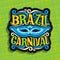 Vector logo for Brazil Carnival