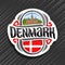 Vector logo for Denmark