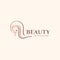 Vector logo design for beauty salon, hair salon, cosmetic. Design element.