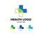 Vector logo design for health care, family healthy clinic doctor, wellness center, drug store, medical clinic,