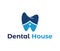 Vector logo design illustration for dental clinic healthcare, dentist practice, tooth treatment, healthy tooth and mouth