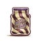 Vector logo Duo swirl Chocolate Spread Jar