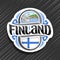 Vector logo for Finland