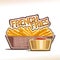 Vector logo for French Fries