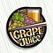 Vector logo for Grape Juice