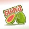 Vector logo Guava Fruit