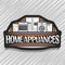Vector logo for Home Appliances