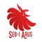 Vector logo illustration. Turkish, Sufi and Dervish Dance. Seb i Arus