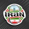 Vector logo for Iran