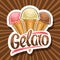 Vector logo for Italian Gelato