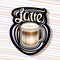 Vector logo for Latte Coffee