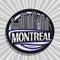 Vector logo for Montreal