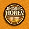 Vector logo for Organic Honey