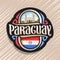 Vector logo for Paraguay