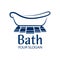 Vector logo of plumbing, baths and showers