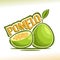 Vector logo Pomelo Fruit