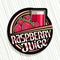 Vector logo for Raspberry Juice