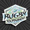 Vector logo for Rugby Tournament