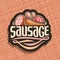 Vector logo for Sausage