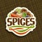 Vector logo for Spices