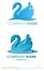 Vector logo swan project 3