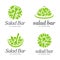 Vector logo template. Salad Bar