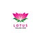 Vector lotus flowers design for spa, yoga class, hotel and resort