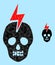 Vector Lowpoly Mortal Electricity Icon