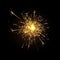 Vector magic firework explosion of sparkler