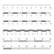 Vector map scales graphics for measuring distances . set of metric rulers in flat style. Measuring scales. Mackup for