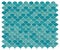 Vector marine blue seamless mermaid background with a pattern of fish scales. Mermaid tiles.