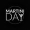 Vector martini day logo