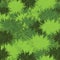 Vector meadow grass seamless texture. in a cartoon style