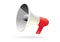 Vector megaphone isolated