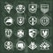 Vector military symbol icons