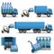 Vector Mineral Water Shipping