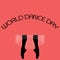 Vector minimal concept for world dance day