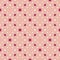 Vector minimalist seamless pattern. Abstract burgundy and pink geometric texture