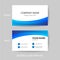 Vector modern and clean business card design template