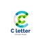 Vector modern minimalistic letter concept logo