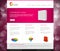 Vector Modern product homepage template