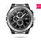 vector modern realistic luxury, wrist watch