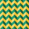 Vector modern seamless colorful geometry chevron lines pattern, color green yellow abstract