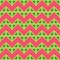 Vector modern seamless colorful geometry chevron lines pattern, color pink, green abstract