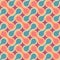 Vector modern seamless colorful geometry pattern, drops