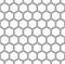 Vector modern seamless geometry pattern hexagon, black and white honeycomb abstract