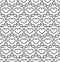 Vector modern seamless geometry pattern valentine, black and white abstract